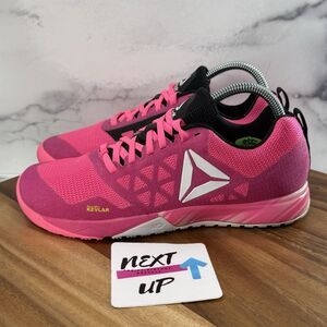 Women’s size 8-Reebok Crossfit Nano 6 Kevlar Shoes Pink Breast Cancer Awareness
